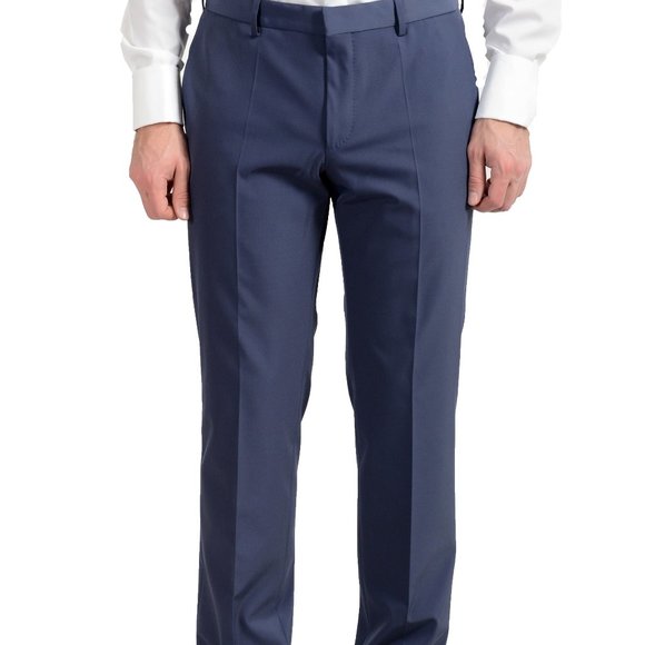 Hugo Boss "Namil1/Ben2" Mens Slim Blue Dress Pants